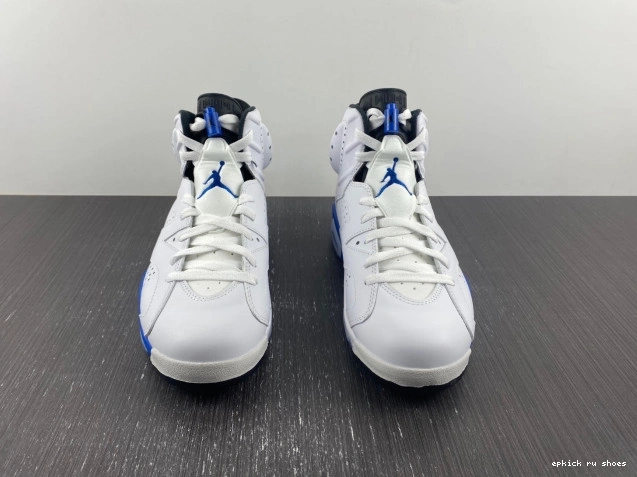 Cheap Blue Retro Air Sport 6 (2014) 384664-107 Jordan 0716